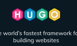 Page d'accueil de Hugo