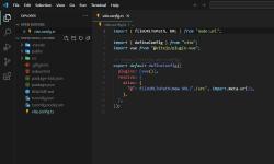 Contenu du fichier "vite.config.ts"