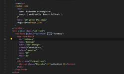 Un exemple de code avec l’utilisation ':key' hors d’un 'v-for'