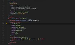 Un exemple de code avec l’utilisation ':key' hors d’un 'v-for'