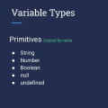 Différences entre les types de variables en JavaScript