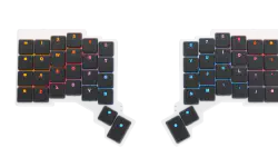 Le clavier divisé ZSA Voyager.