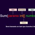Exemple de code pour une fonction variadique