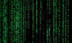 Arrière-plan de type « Matrix »