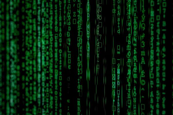 Arrière-plan de type « Matrix »