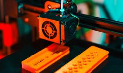 Une imprimante 3D en action