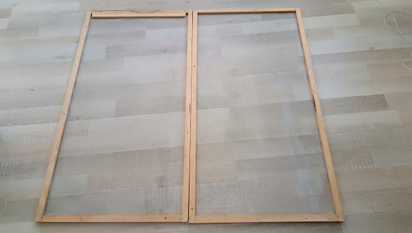 Aperçu des moustiquaires finies