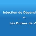 « Dependency Injection and Lifetimes » sur un fond dégradé