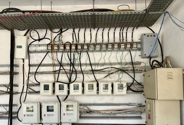 Installation électrique complexe